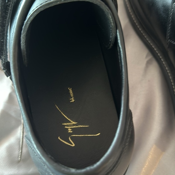 Zannoti new shoes. Black men’s size 43 European - Picture 4 of 4